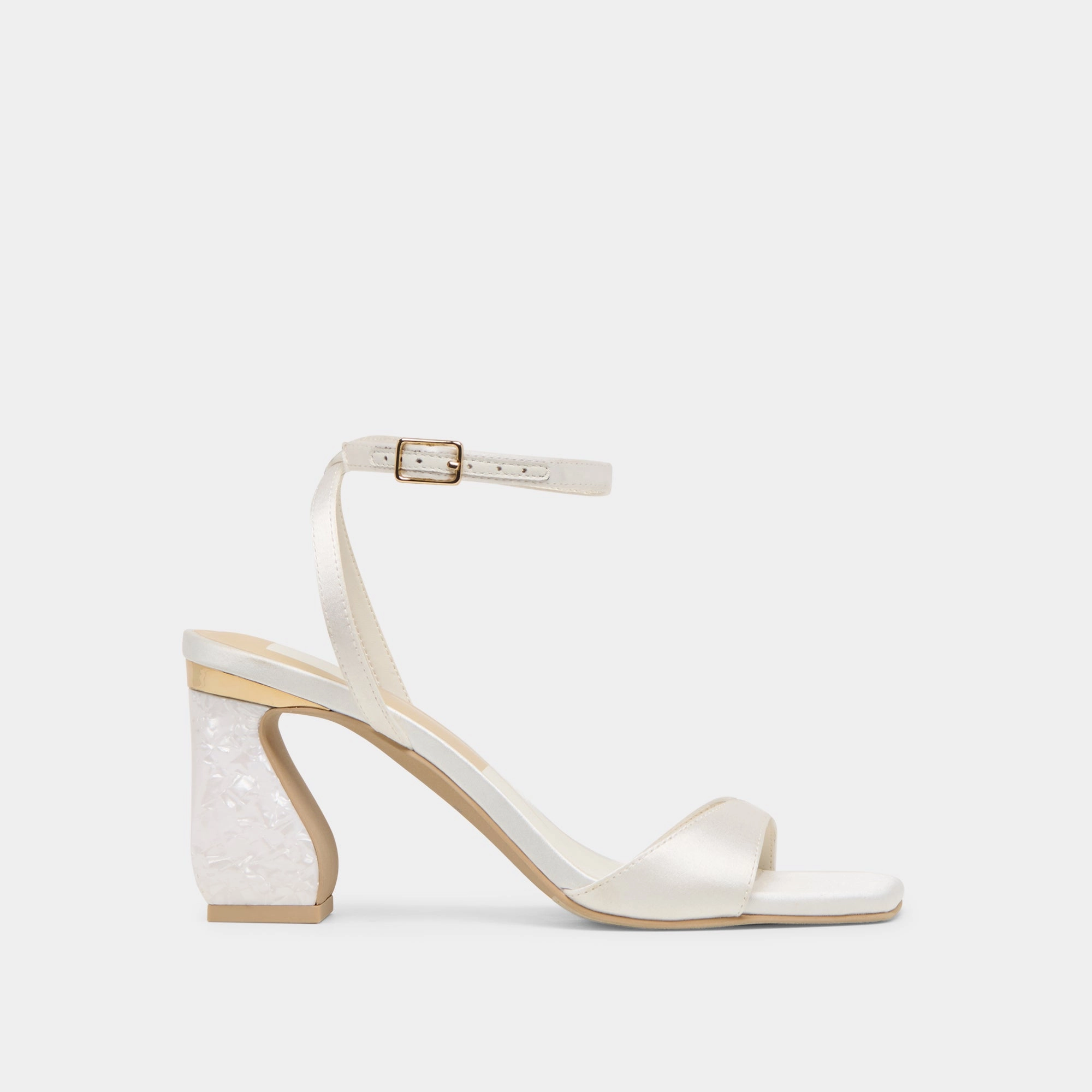 TILDA HEELS TRUE WHITE SATIN Tokyo Look Perfect Comfort