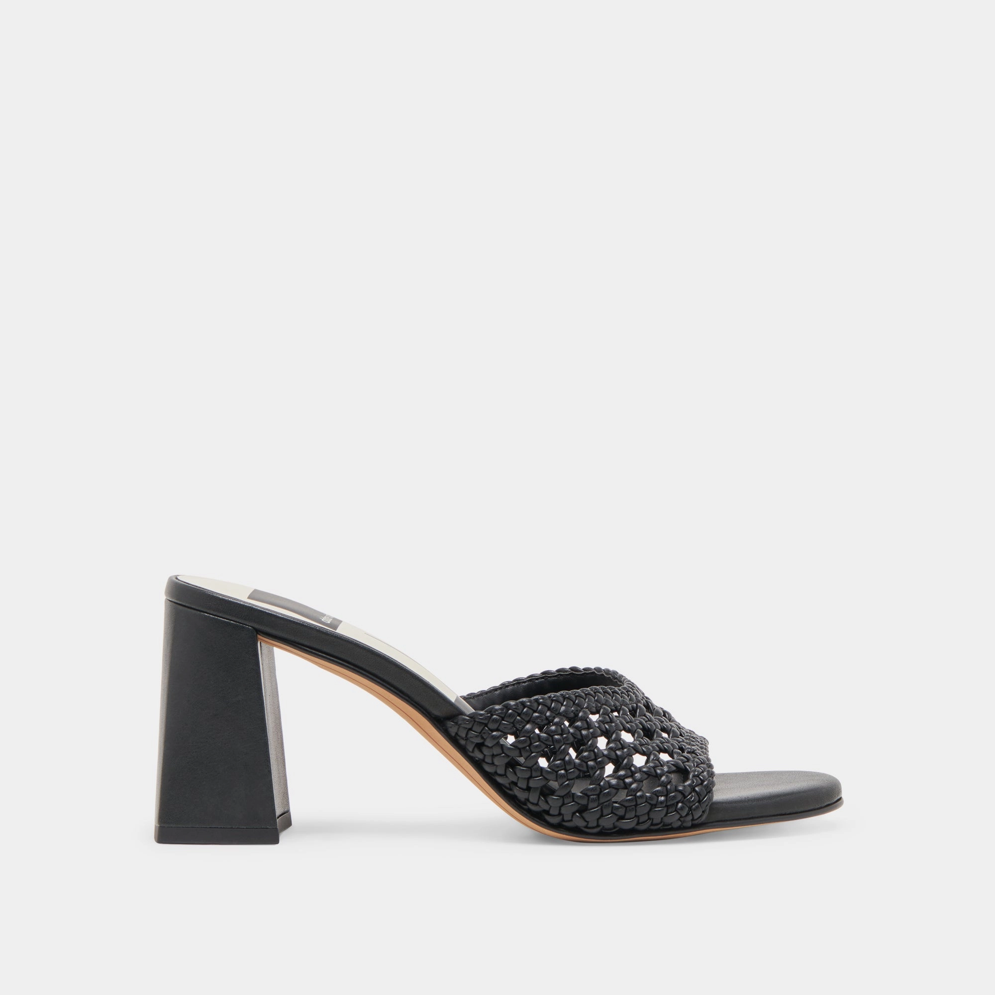MARGOE HEELS BLACK WOVEN STELLA Comfy Walk Birthday Bash
