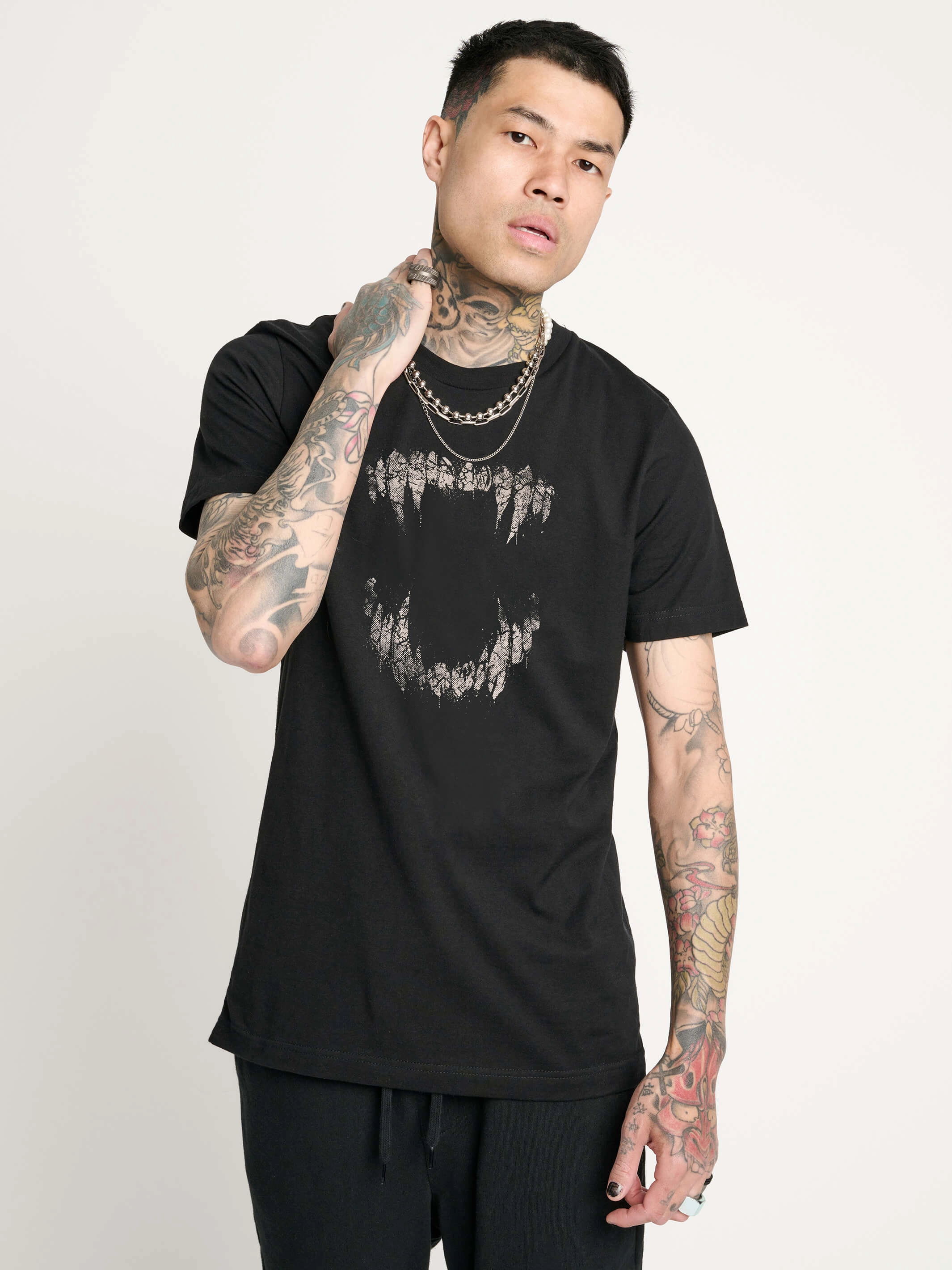 Cashmere combination Modern Twist Undead T-Shirt