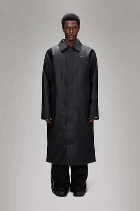 Seam Sealed Recycled Polyester Blend Rains x Umbro Manager Coat