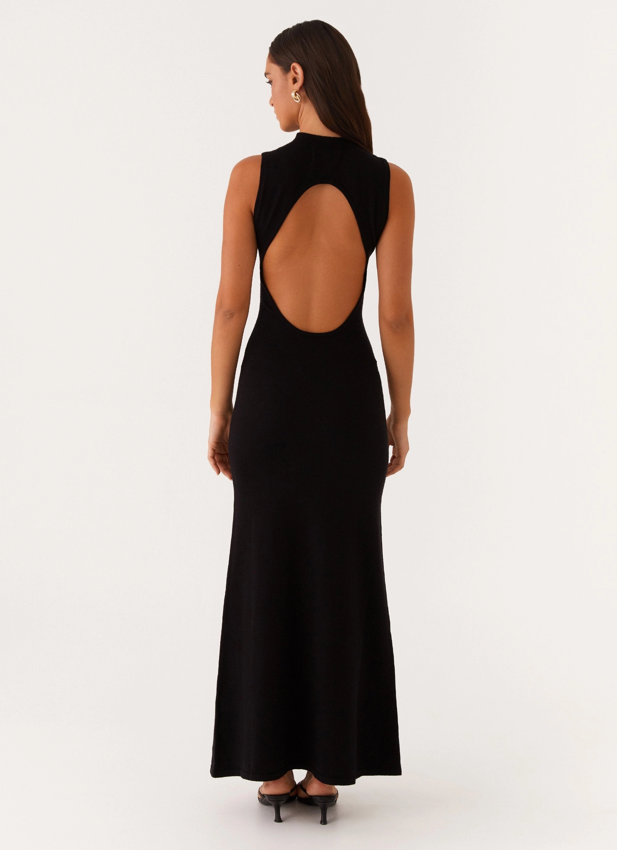 Prove It Knit Maxi Dress - Black Edge Shape