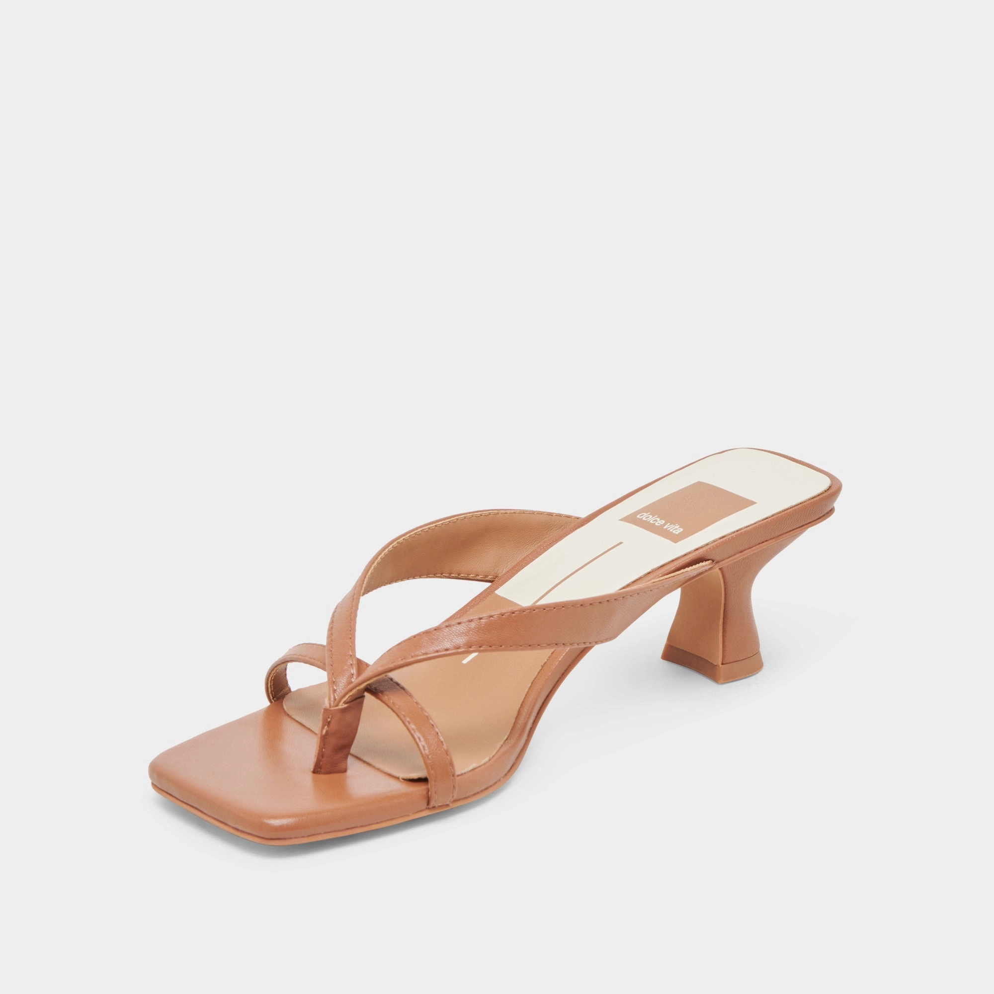 Elegant Pumps Modern Twist BREVEL WIDE HEELS SADDLE LEATHER