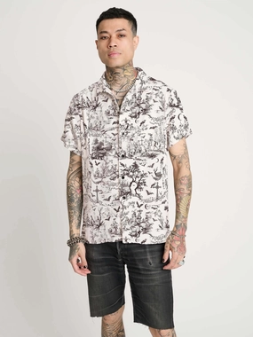 Double Stitched Seams decorative element Gothic Toile Shirt