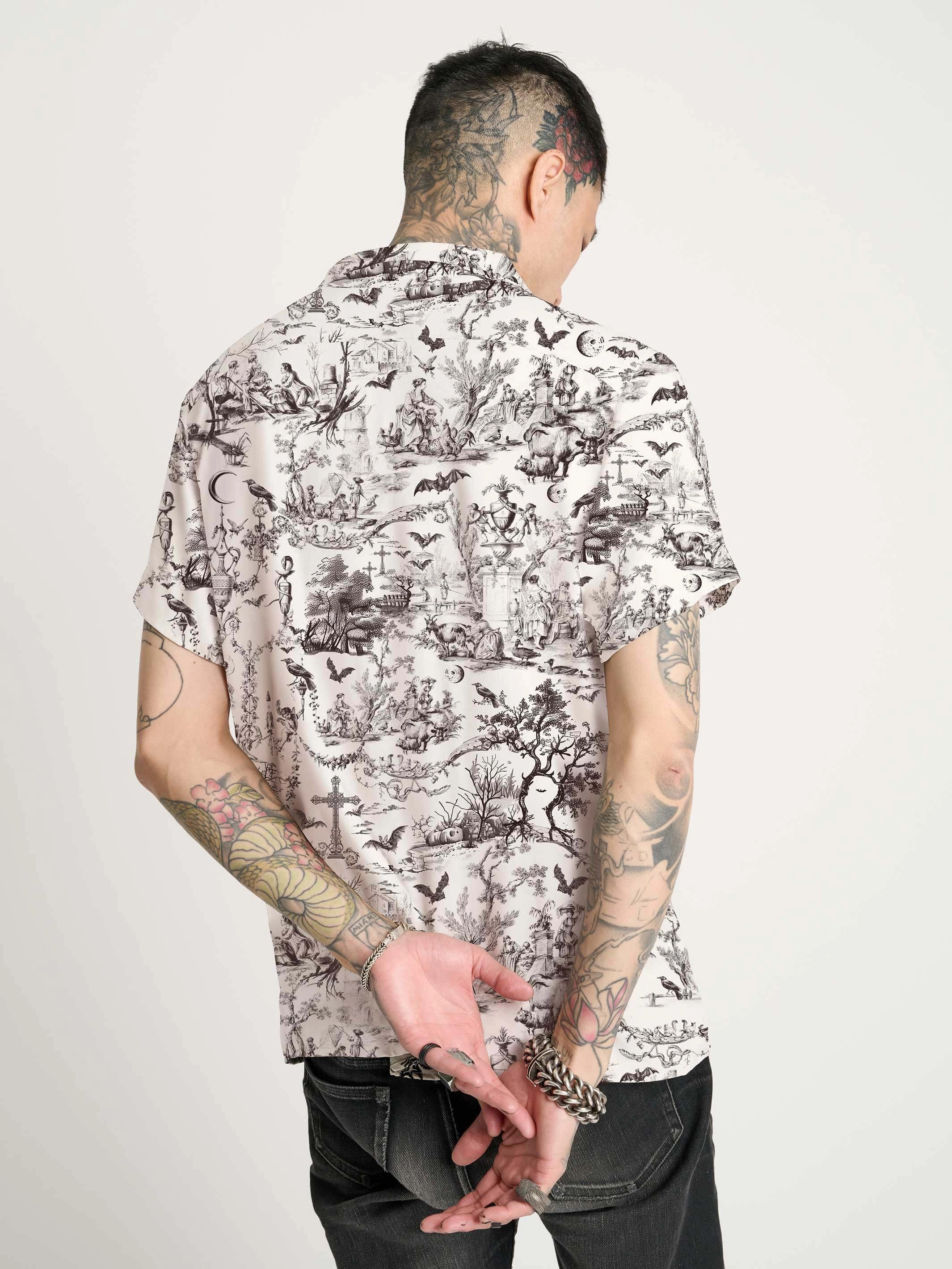 Anti-static Gothic Toile Shirt