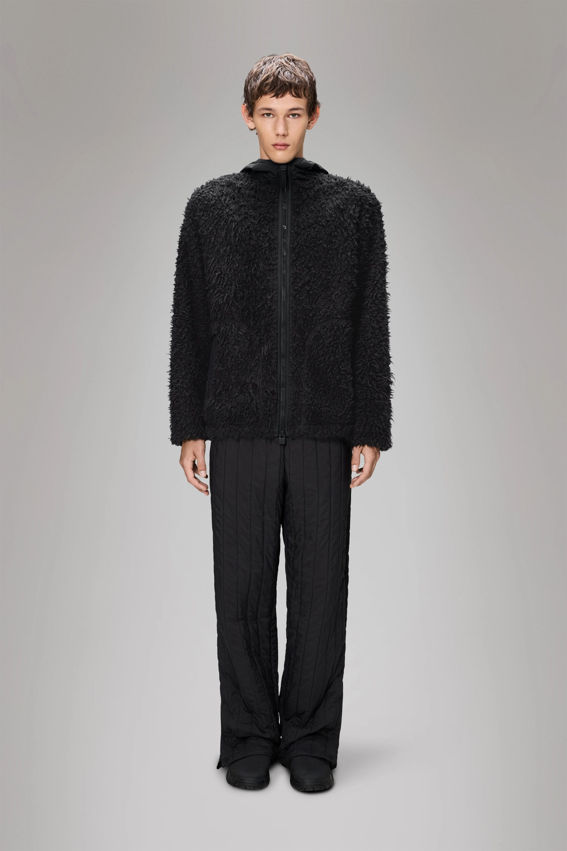 BondedZipperGuards High Collar Structure Trikala Vision Fleece Jacket