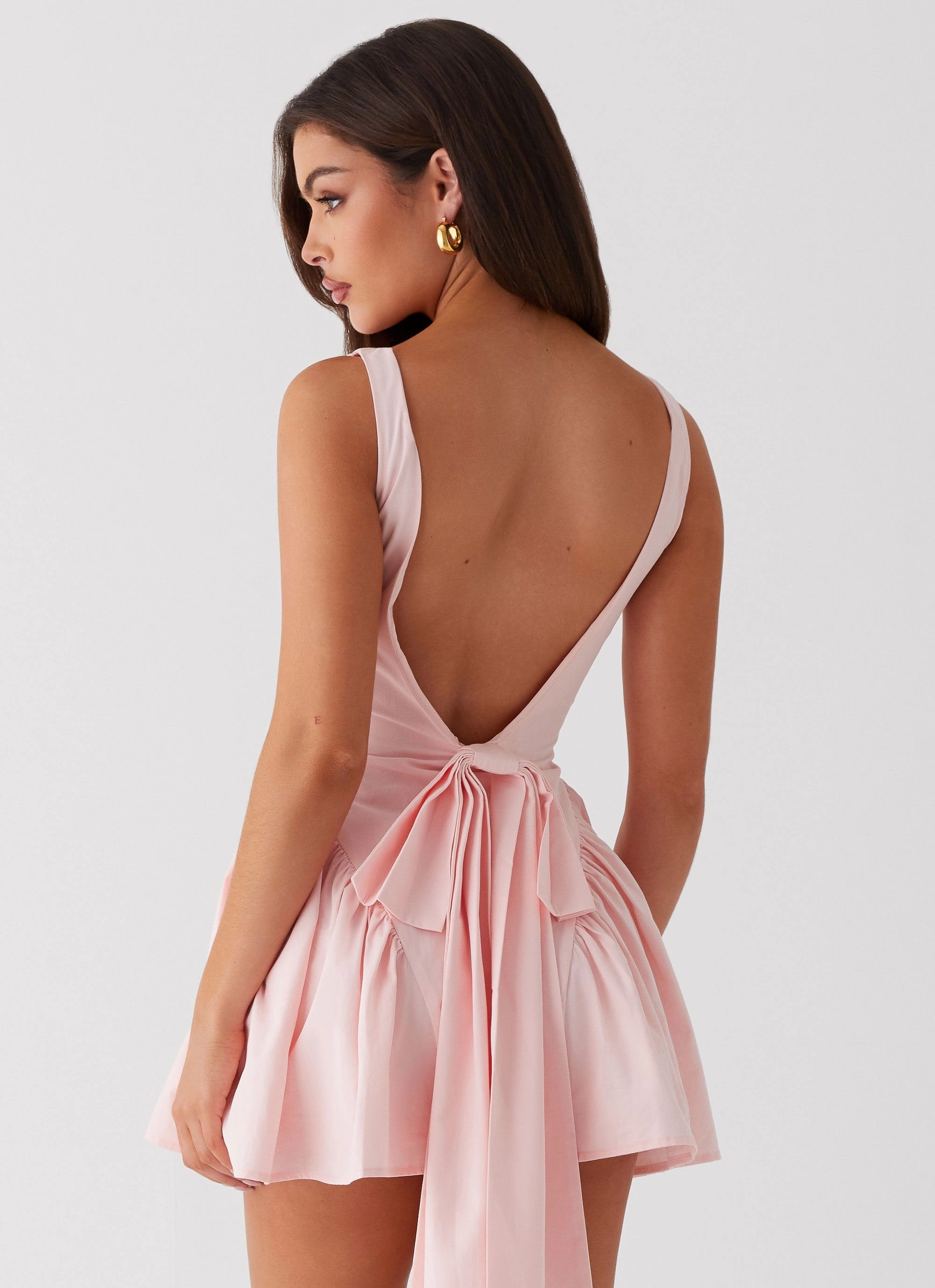 Invited Mini Dress - Pink Natural Light