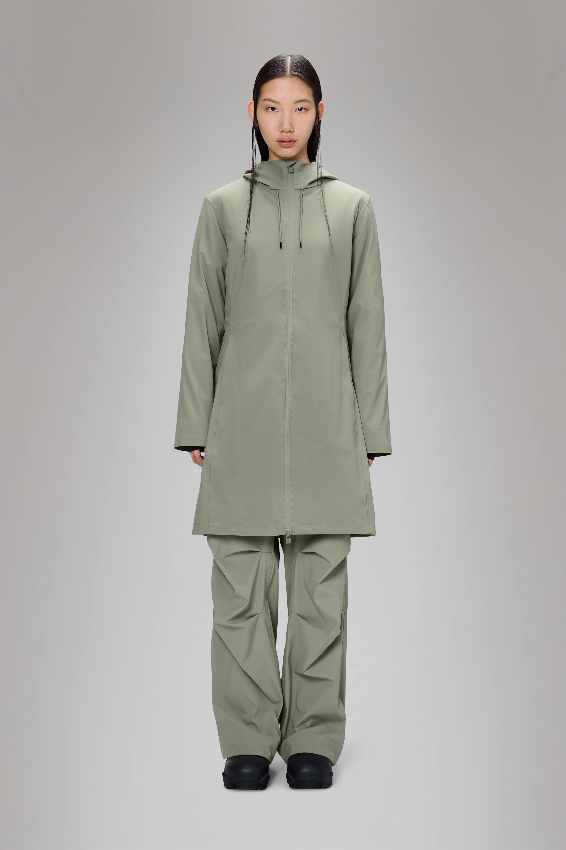 Suva Hardshell Long W Jacket Single Buttons Modern Day Look