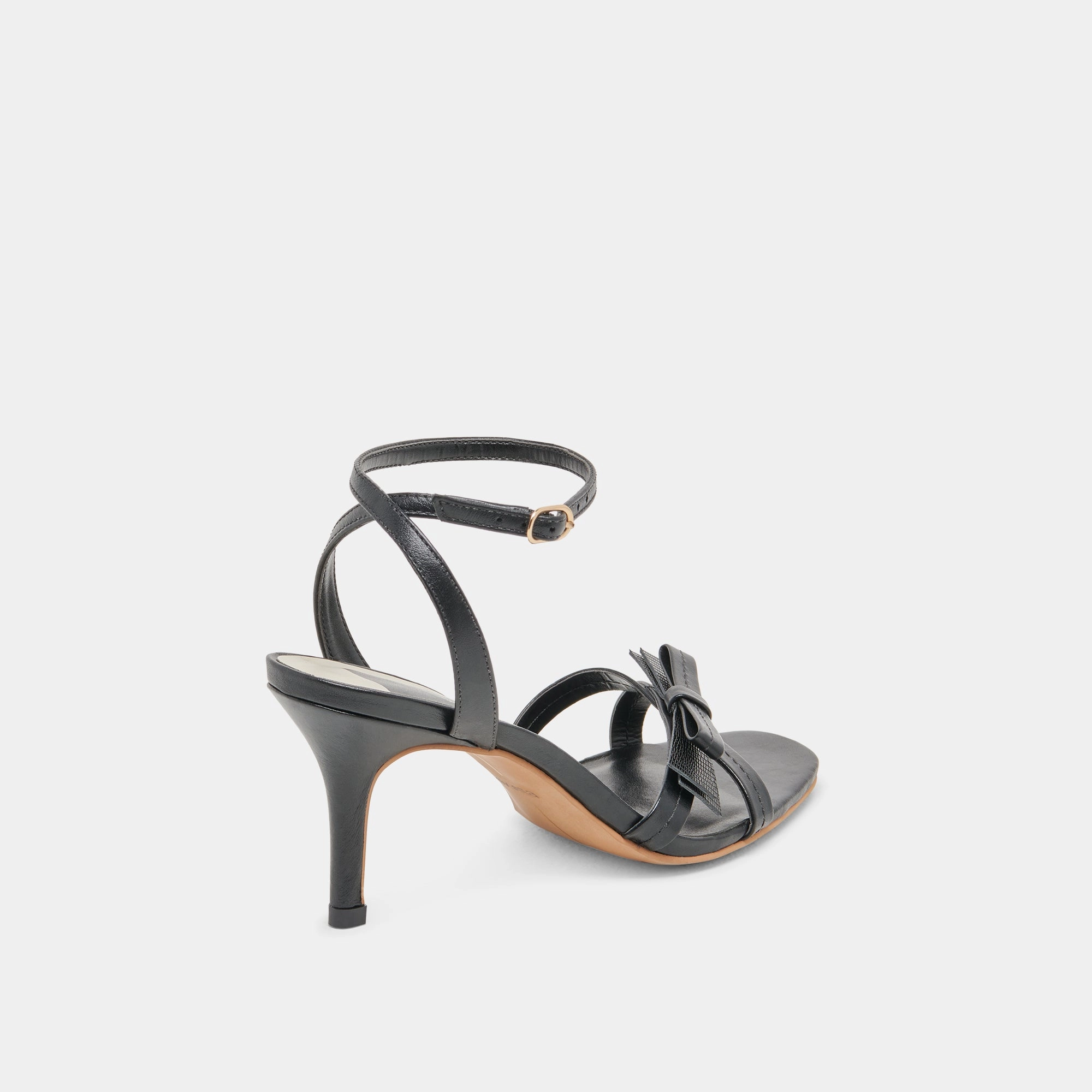GALOR HEELS BLACK LEATHER Chic Vibe
