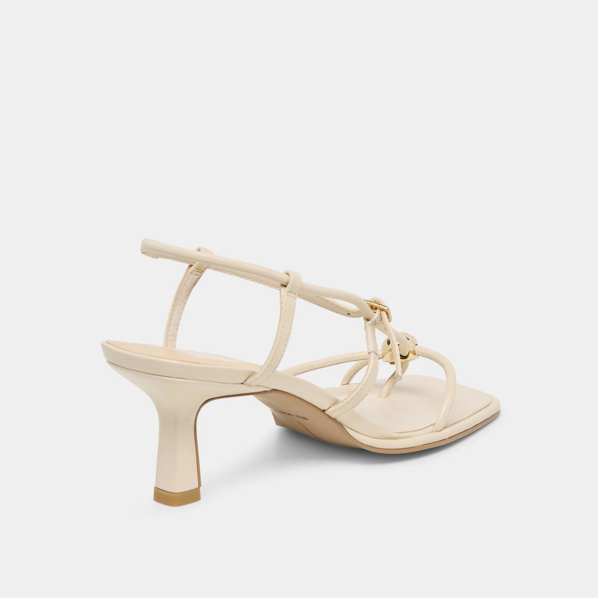 Music Glam MYLEE HEELS CREME LEATHER