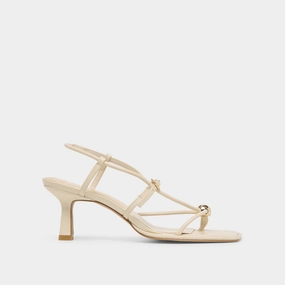 Perfect Comfort MYLEE HEELS CREME LEATHER