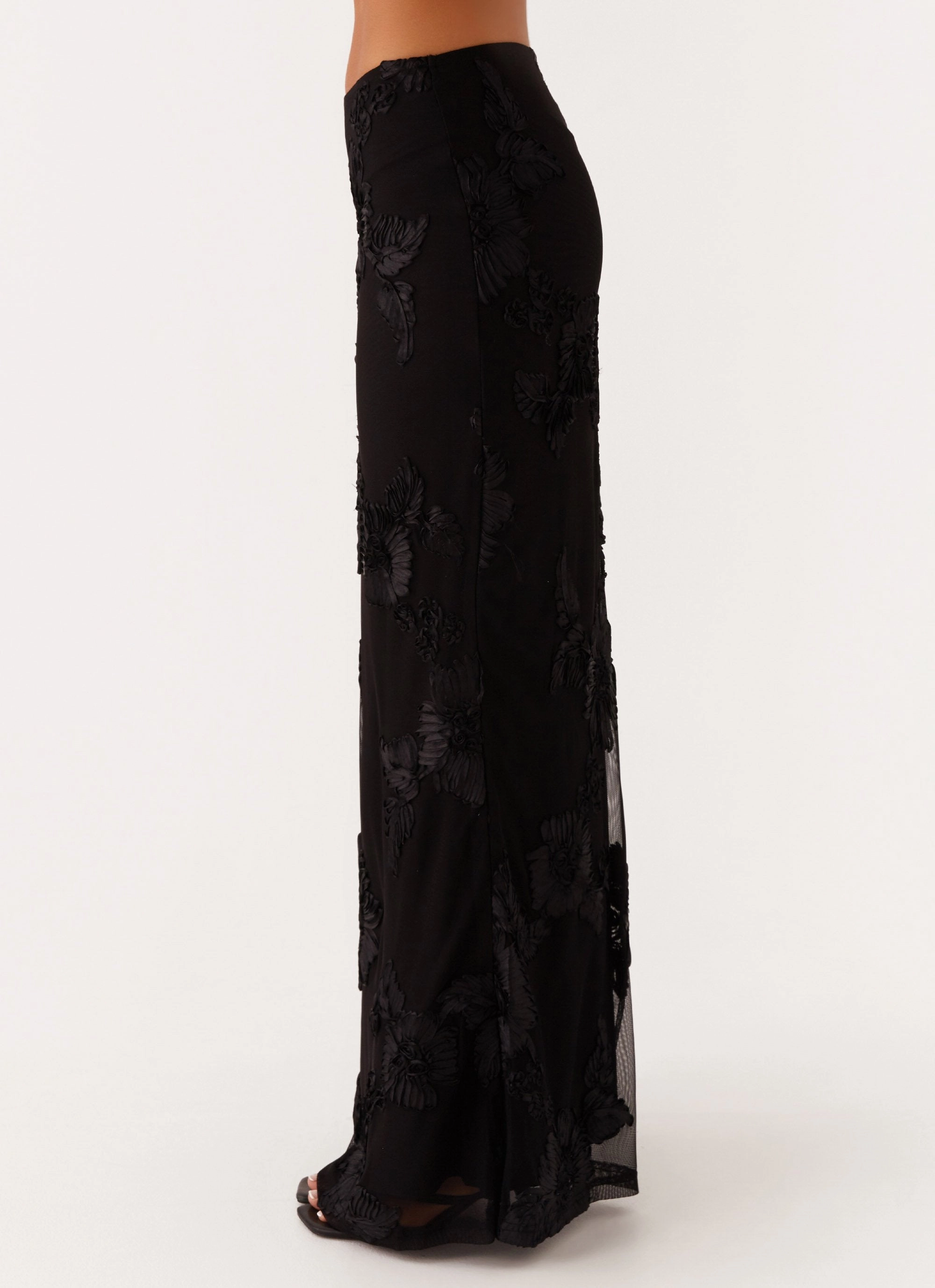 music concert Radiate Maxi Skirt - Black
