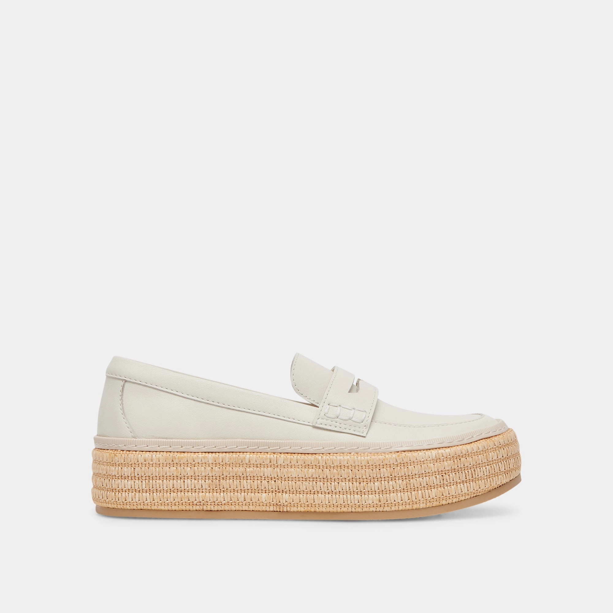 RANNA LOAFERS IVORY LEATHER All-day Traction