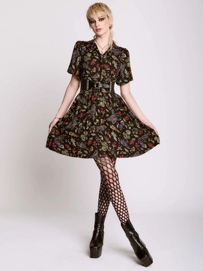 Warranty-Included Raven's Garden Shirt Dress