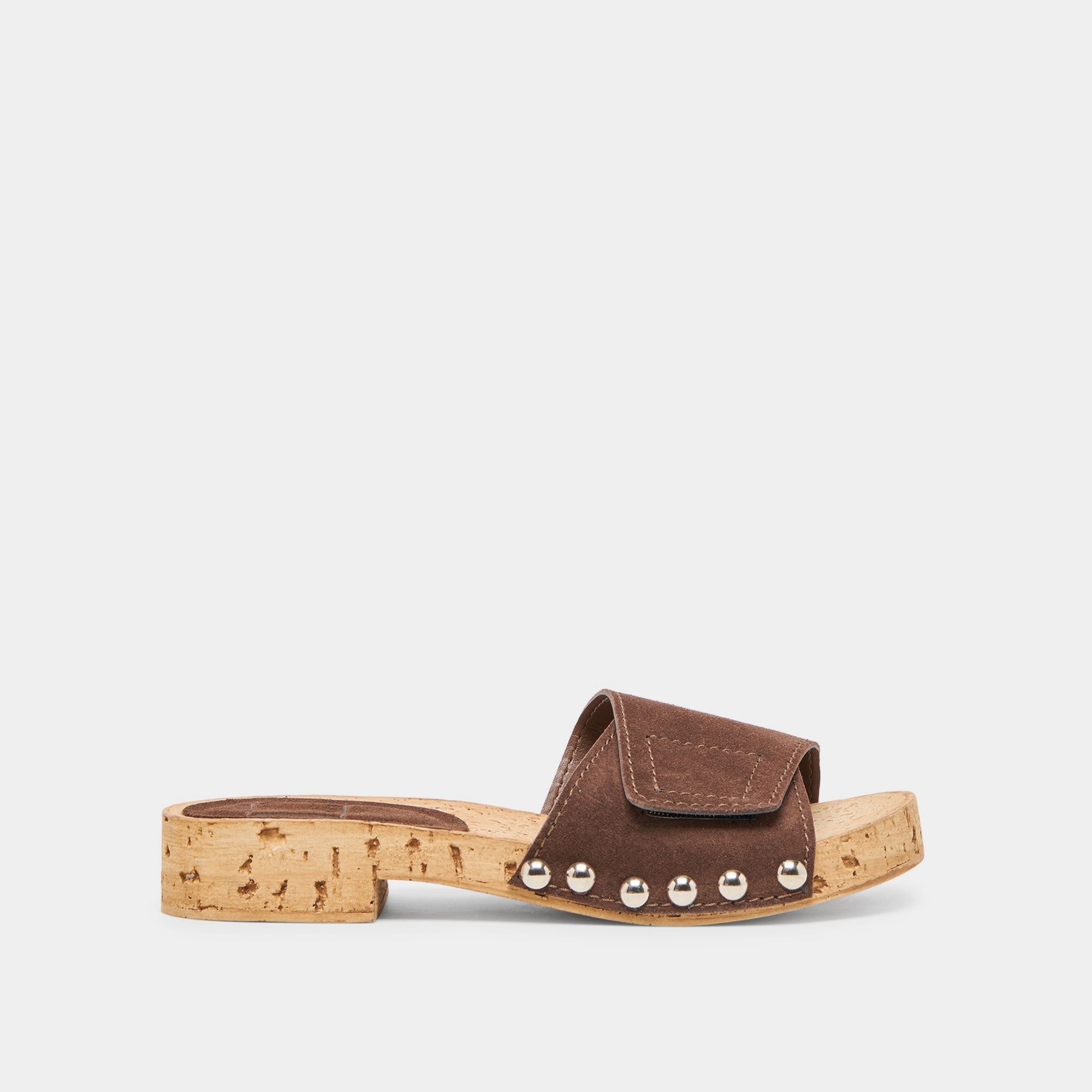 Comfy Spark SANDY SANDALS DK BROWN SUEDE