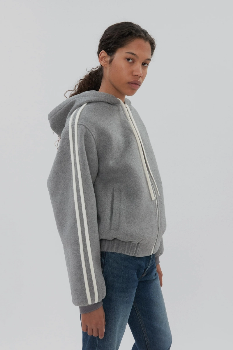 Relaxed Comfort Wear Boyfriend Zip