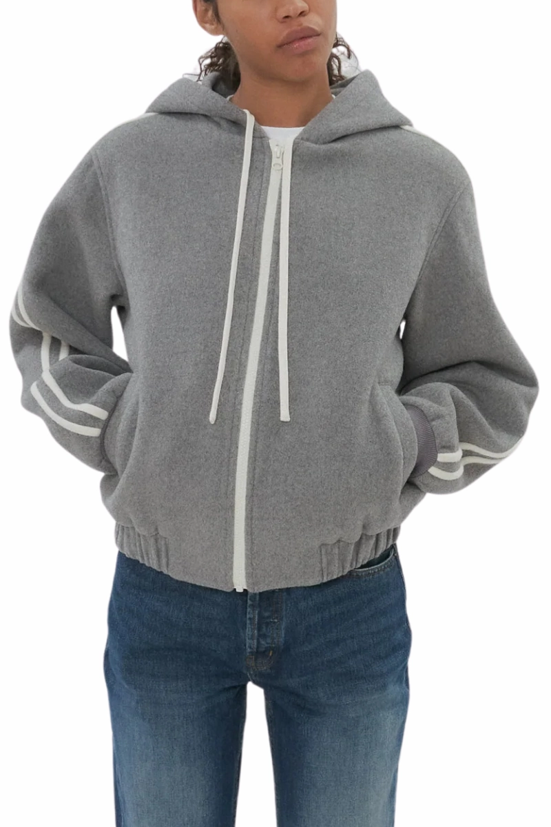 Active Wear Fit Boyfriend Zip