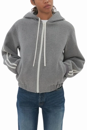 Active Wear Fit Boyfriend Zip