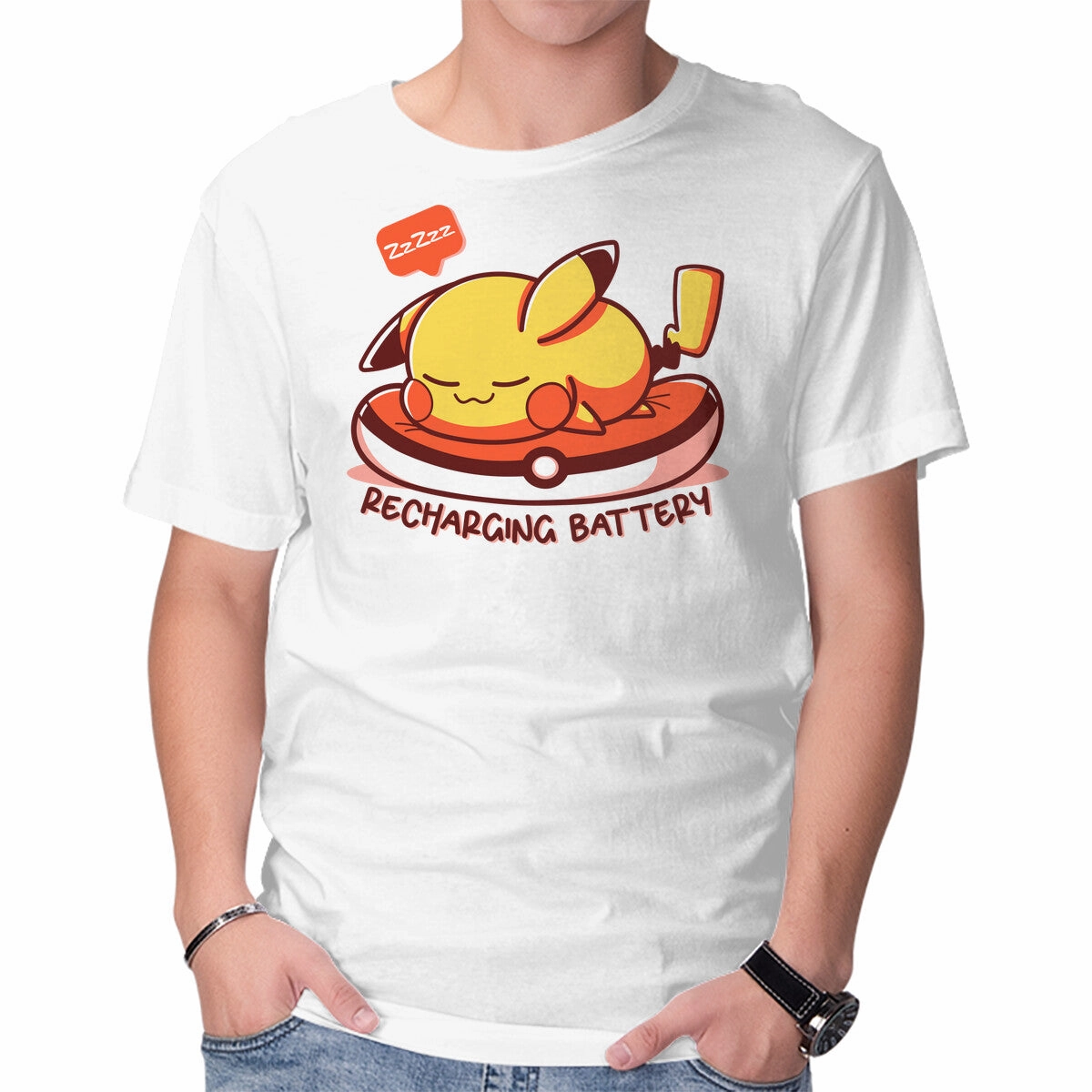 Recharging Battery ReinforcedNeckline