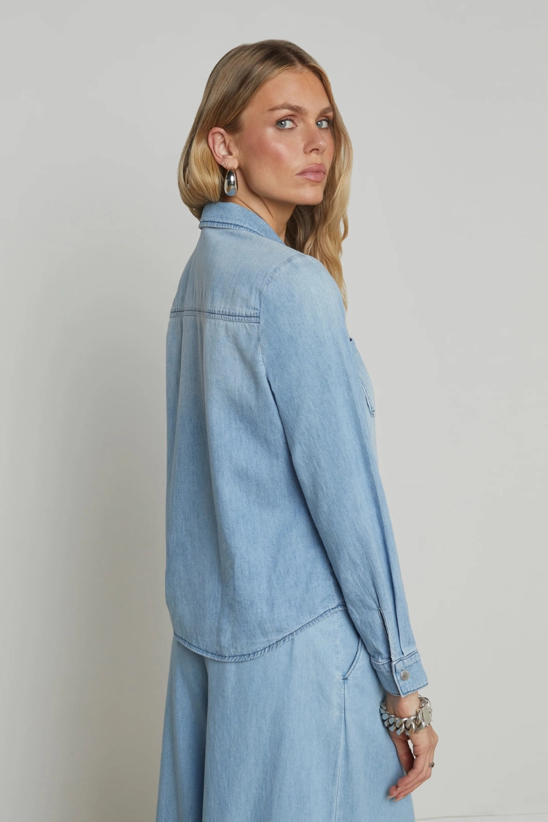 Traveler??s Choice Trendy Wear Isla Denim Shirt