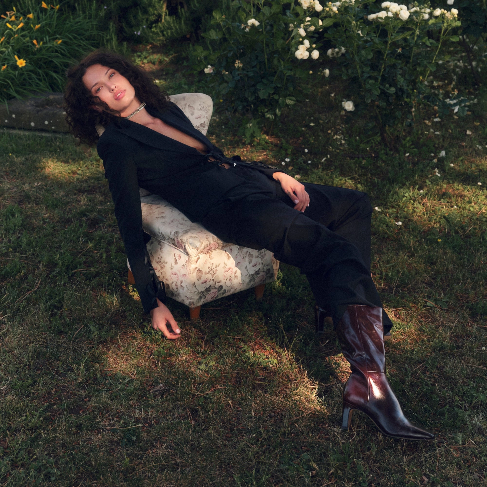 RIGGS BOOTS CHOCOLATE LEATHER Padded Tongue