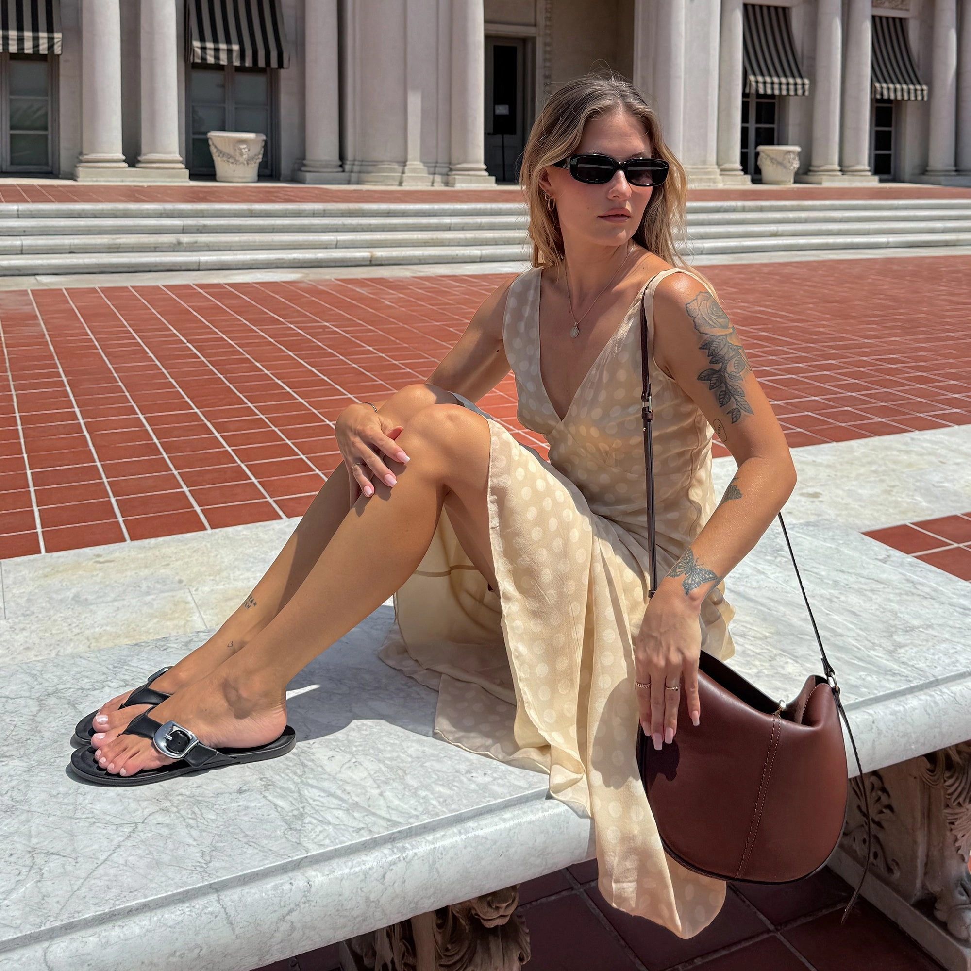 Quick Dry Shoes Fashionable Open-toe Sandals ROSSA SANDALS BLACK LEATHER