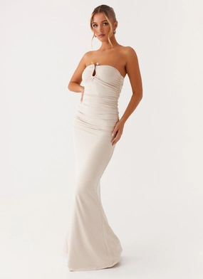 Rudy Maxi Dress - Ivory Classic Mood