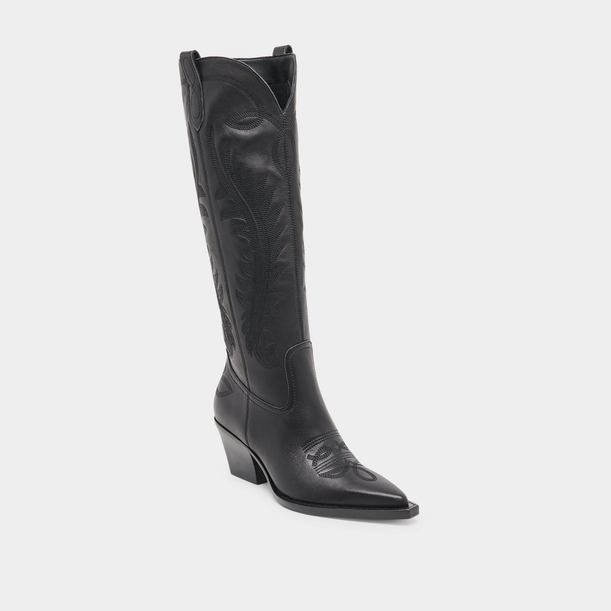 Seamless Fit RYATT BOOTS BLACK LEATHER