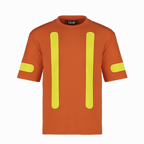 Hypoallergenic Fibers Lightweight Material S05933 - Sentry - Adult Cotton Safety T-Shirt