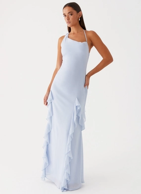 Sammie Maxi Dress - Blue Maximalist-Trend Chic Fit