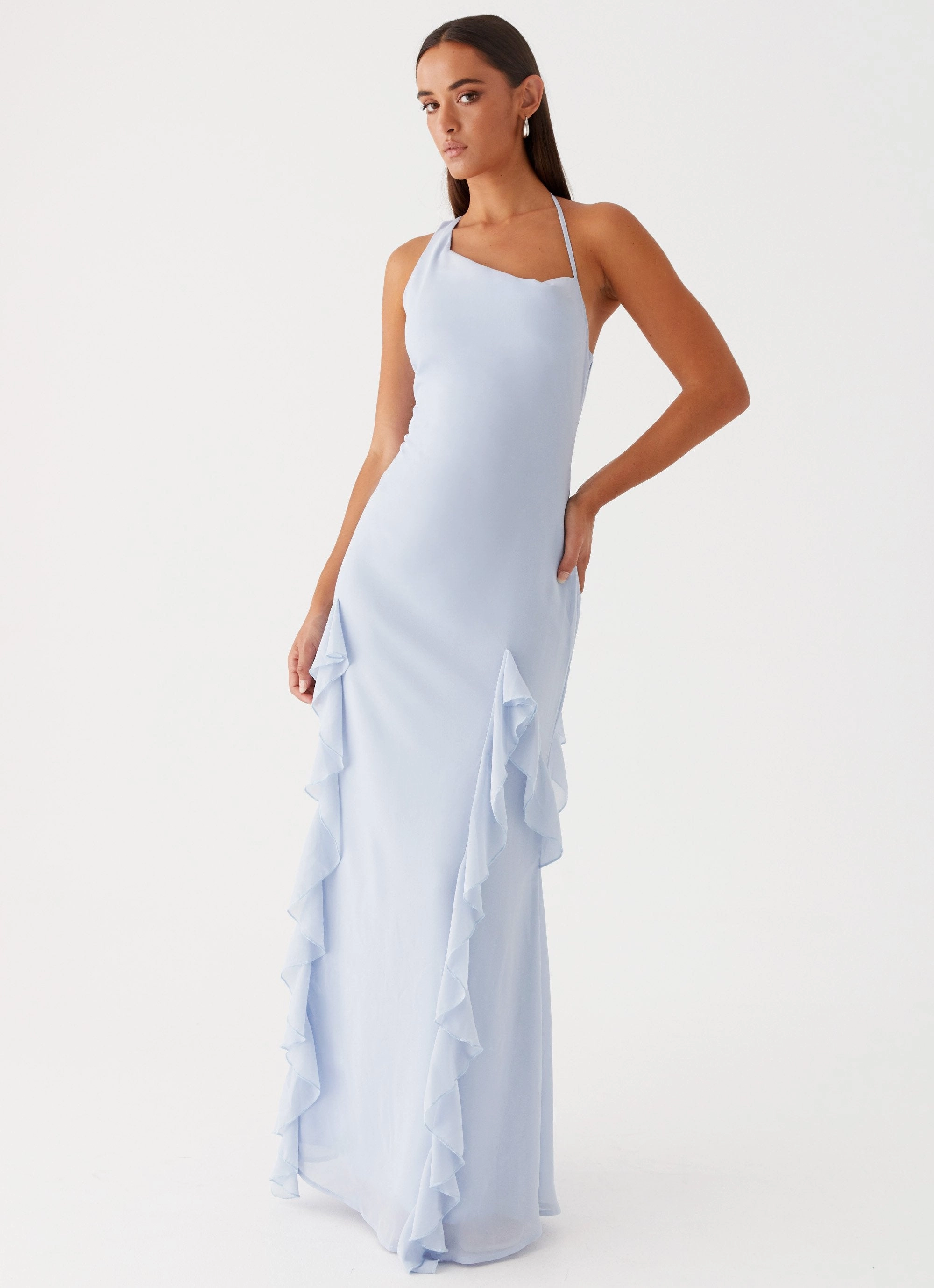Sammie Maxi Dress - Blue Maximalist-Trend Chic Fit