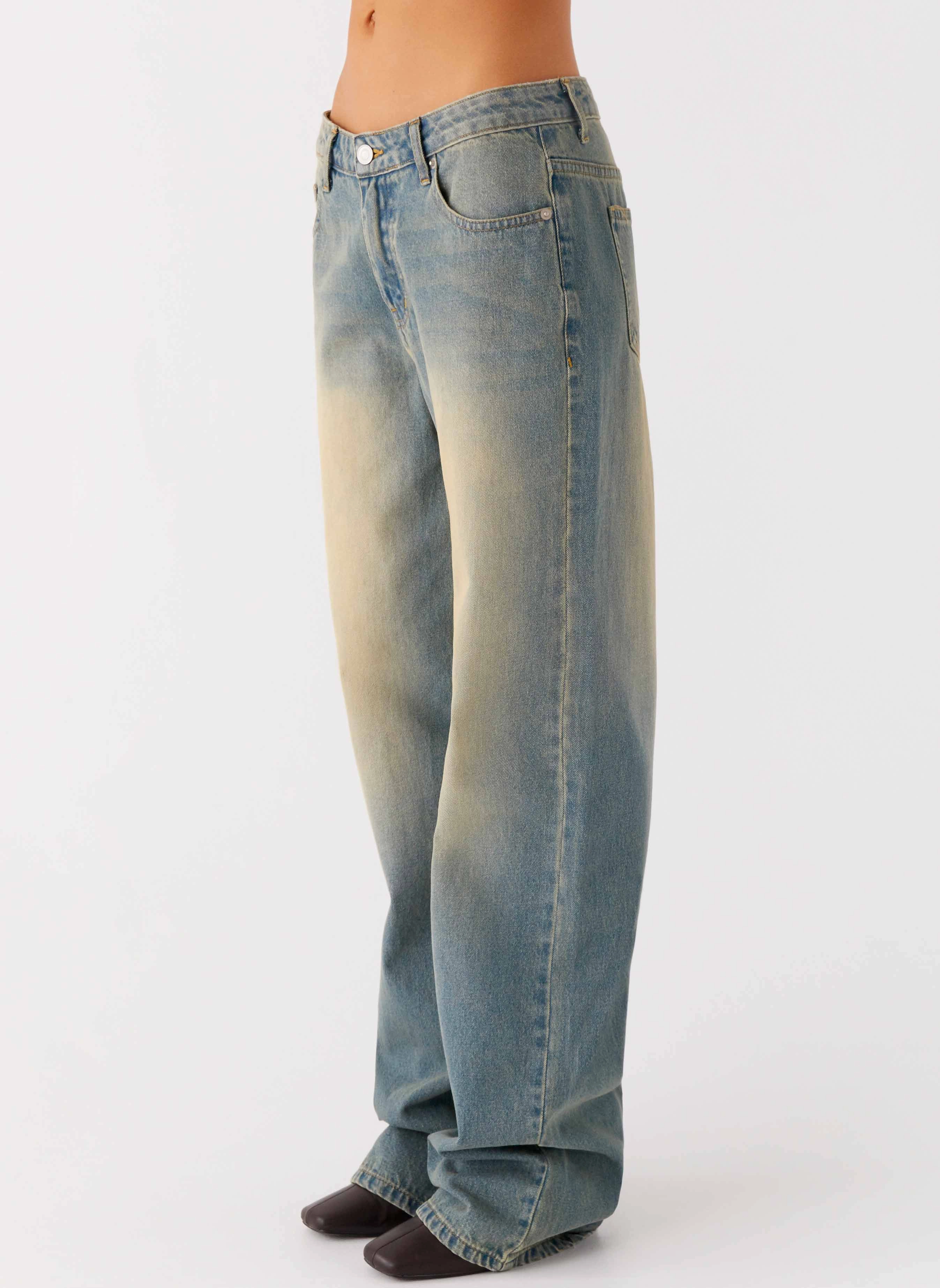All Fit Use General Option San Diego Straight Leg Jeans - Blue Wash