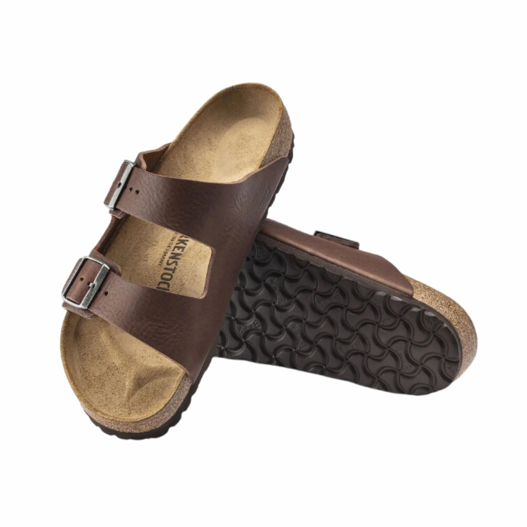 Light Straps padded sole Men's Arizona (Leather) - Vintage Wood Roast