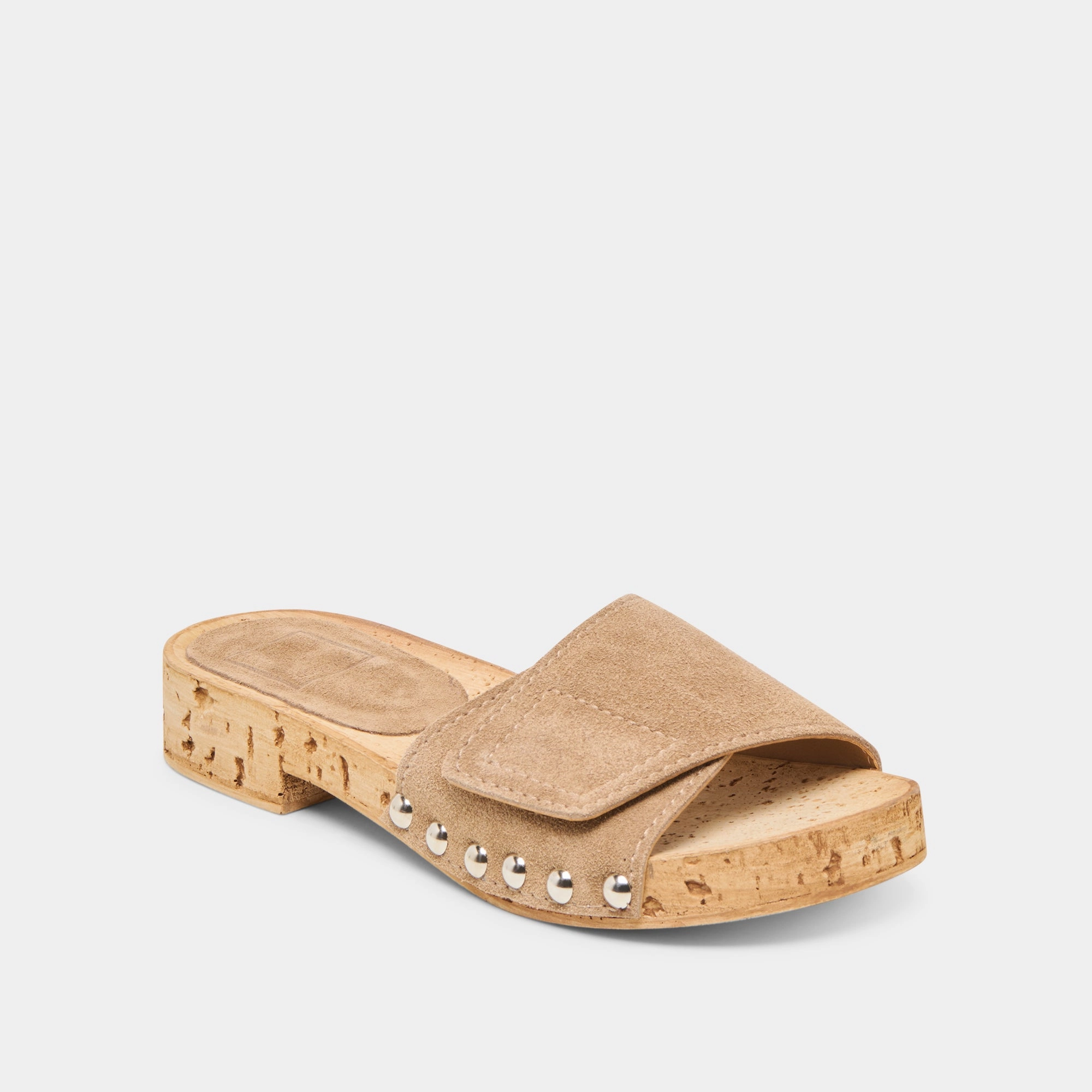 SANDY SANDALS TAUPE SUEDE Day Spark City Glam