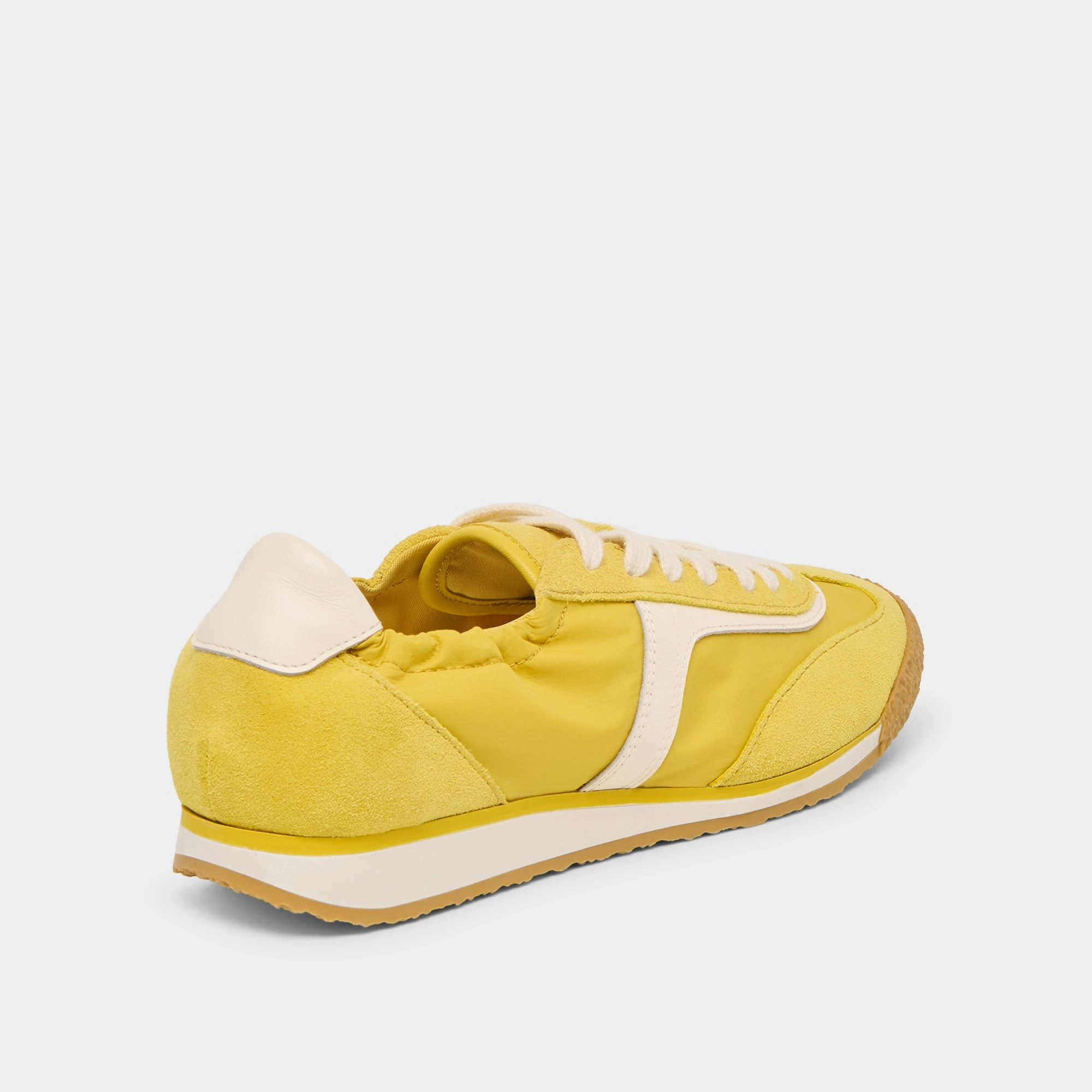 Comfortable Arch Area Energy Returning Technology SARIYA SNEAKERS YELLOW NYLON