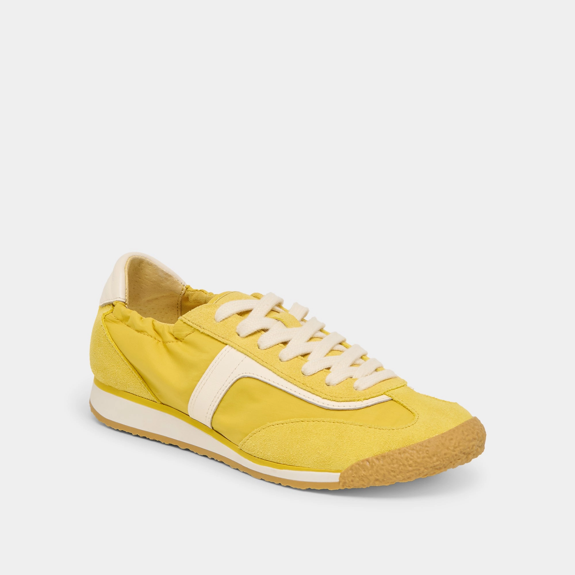 CushionedMidsole Long distance SARIYA SNEAKERS YELLOW NYLON