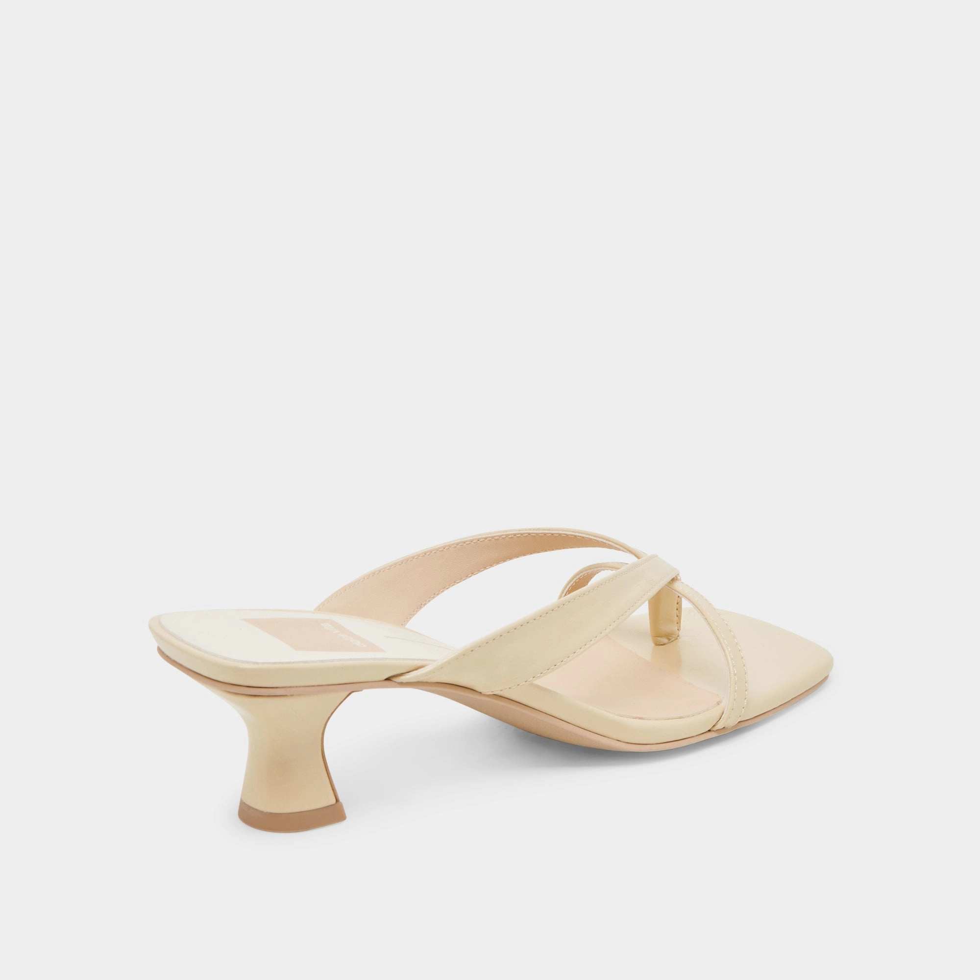 Modern Twist BREVEL HEELS LIGHT YELLOW LEATHER