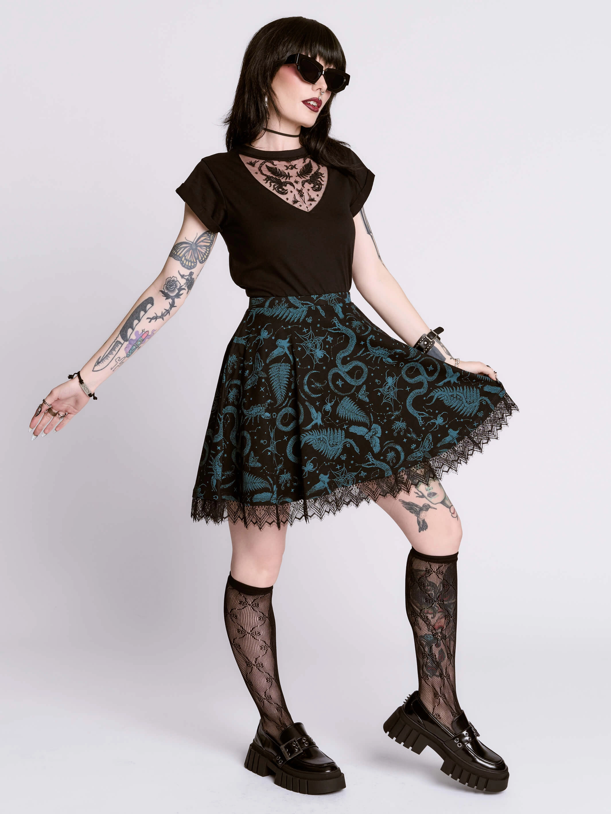 Scorpion Baby Tee Fade Resistant Print