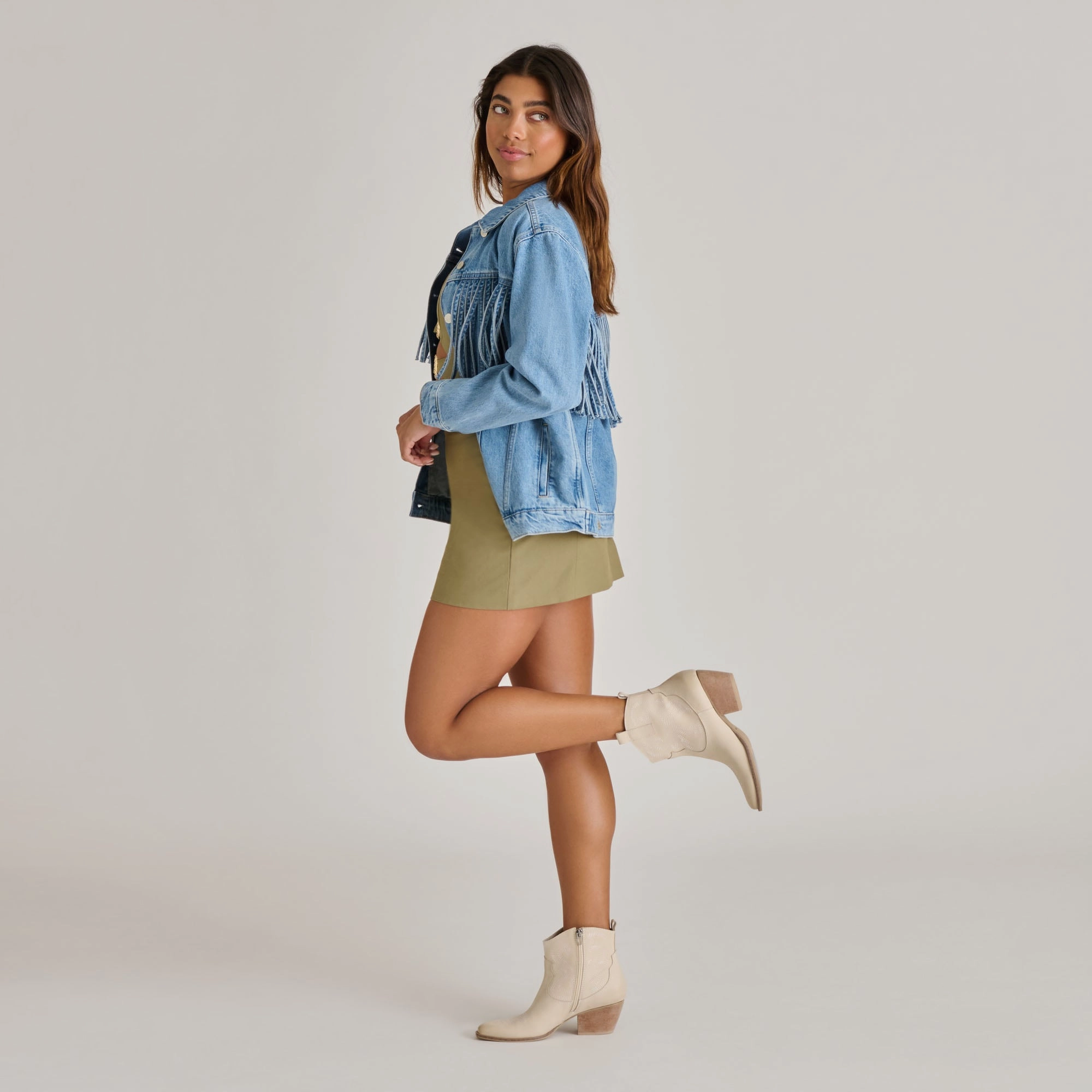 SHANIA BOOTIES IVORY NUBUCK Cozy Interior Hiking Style