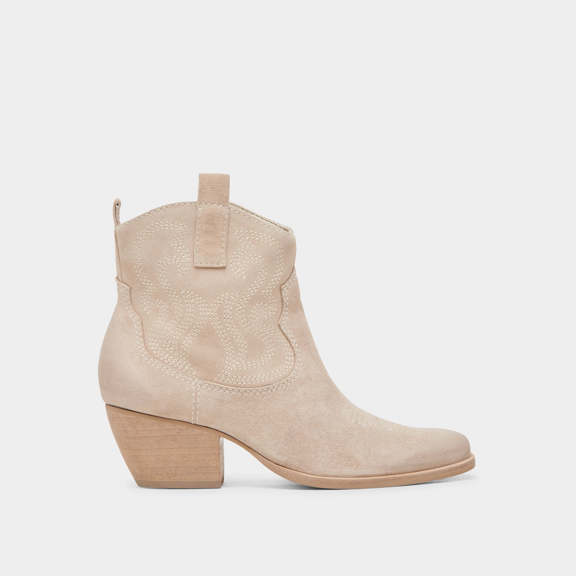 Traction Line Soft Interior SHANIA BOOTIES TAUPE SUEDE