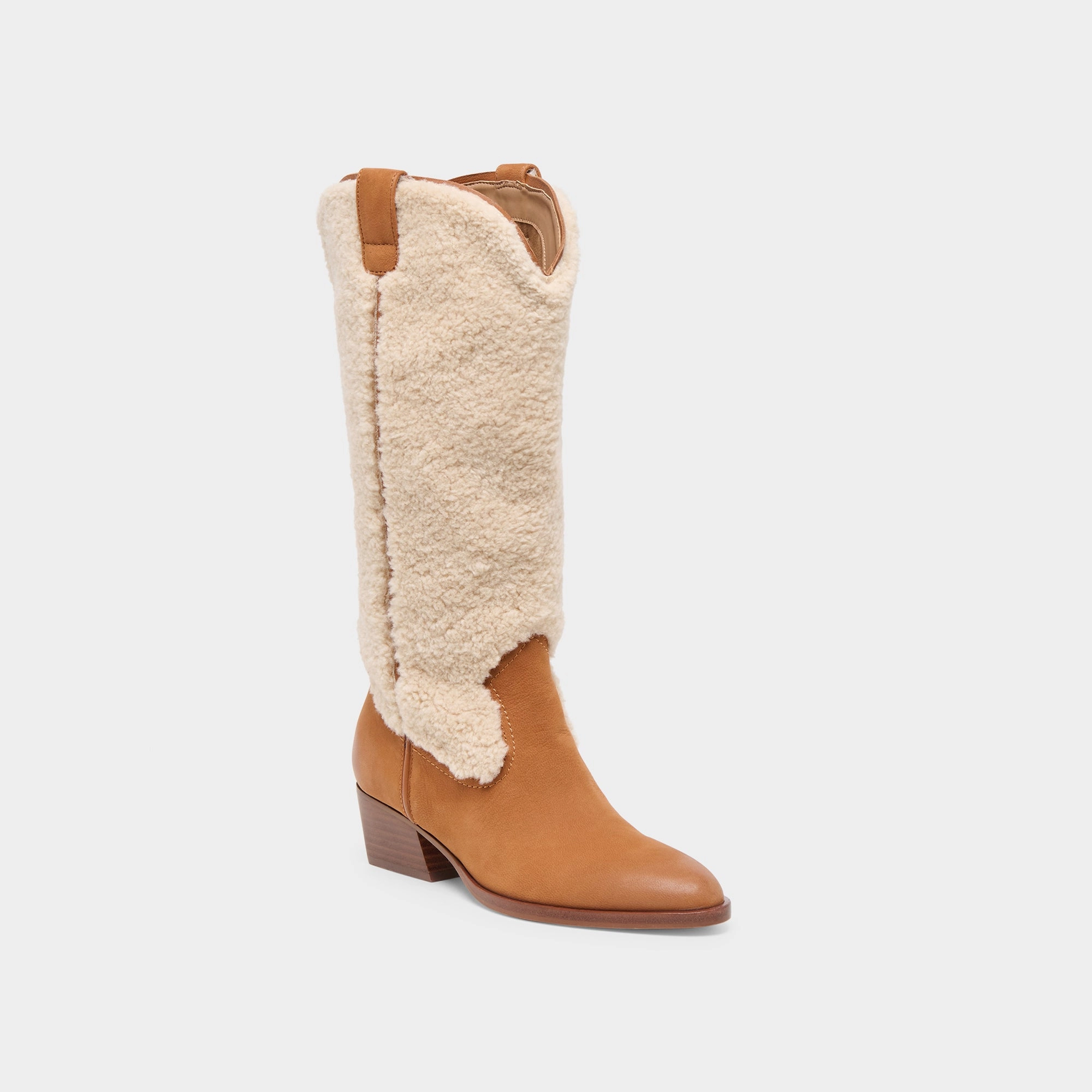 Fashion Utility Everyday Pair MYKEL PLUSH BOOTS CARAMEL NUBUCK