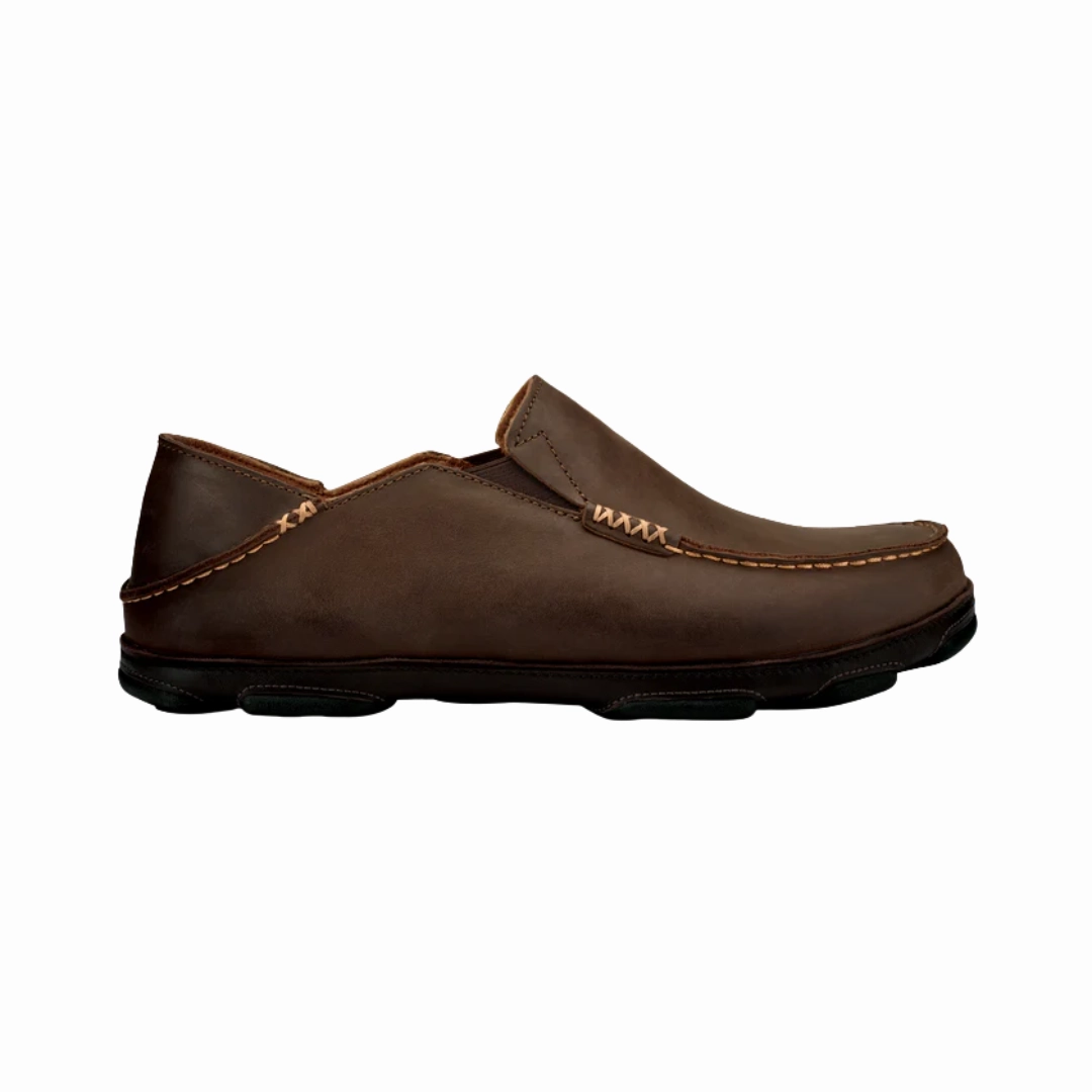 LaceUp Abrasion resistant Men's Moloa - Dark Wood/Dark Java (Regular Width)