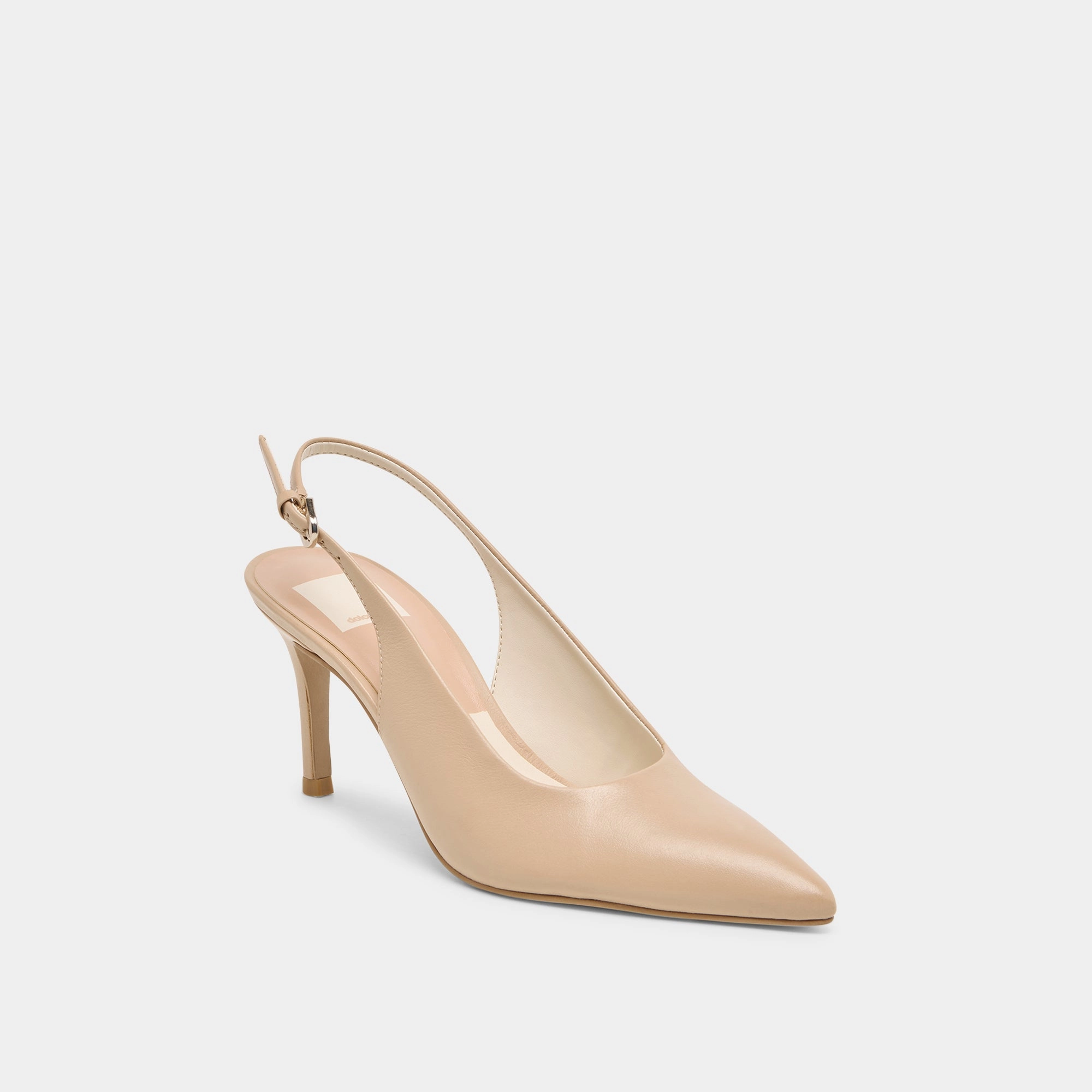 ELASI HEELS BEIGE CRINKLE PATENT Evening Footwear