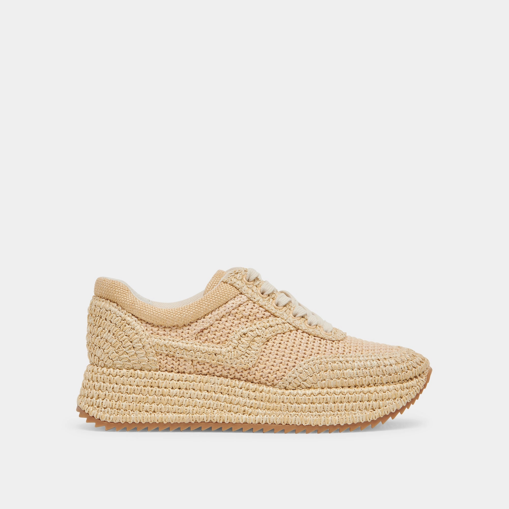 SHYLOH SNEAKERS LT NATURAL RAFFIA Training companion One Piece Upper Design