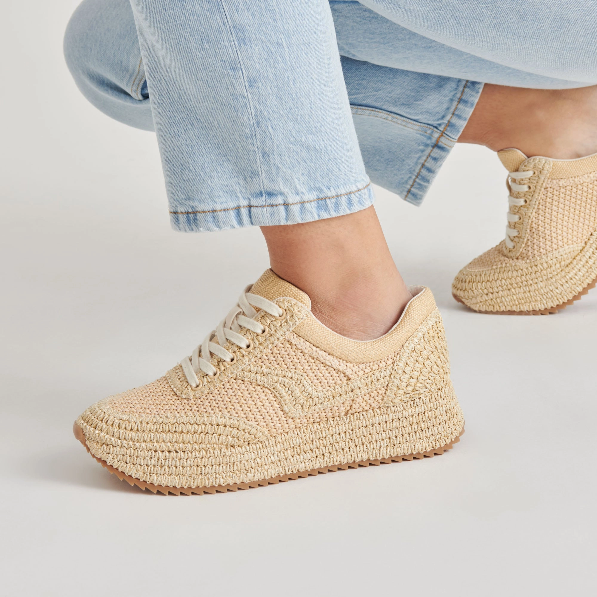 SHYLOH SNEAKERS LT NATURAL RAFFIA Modern Fit