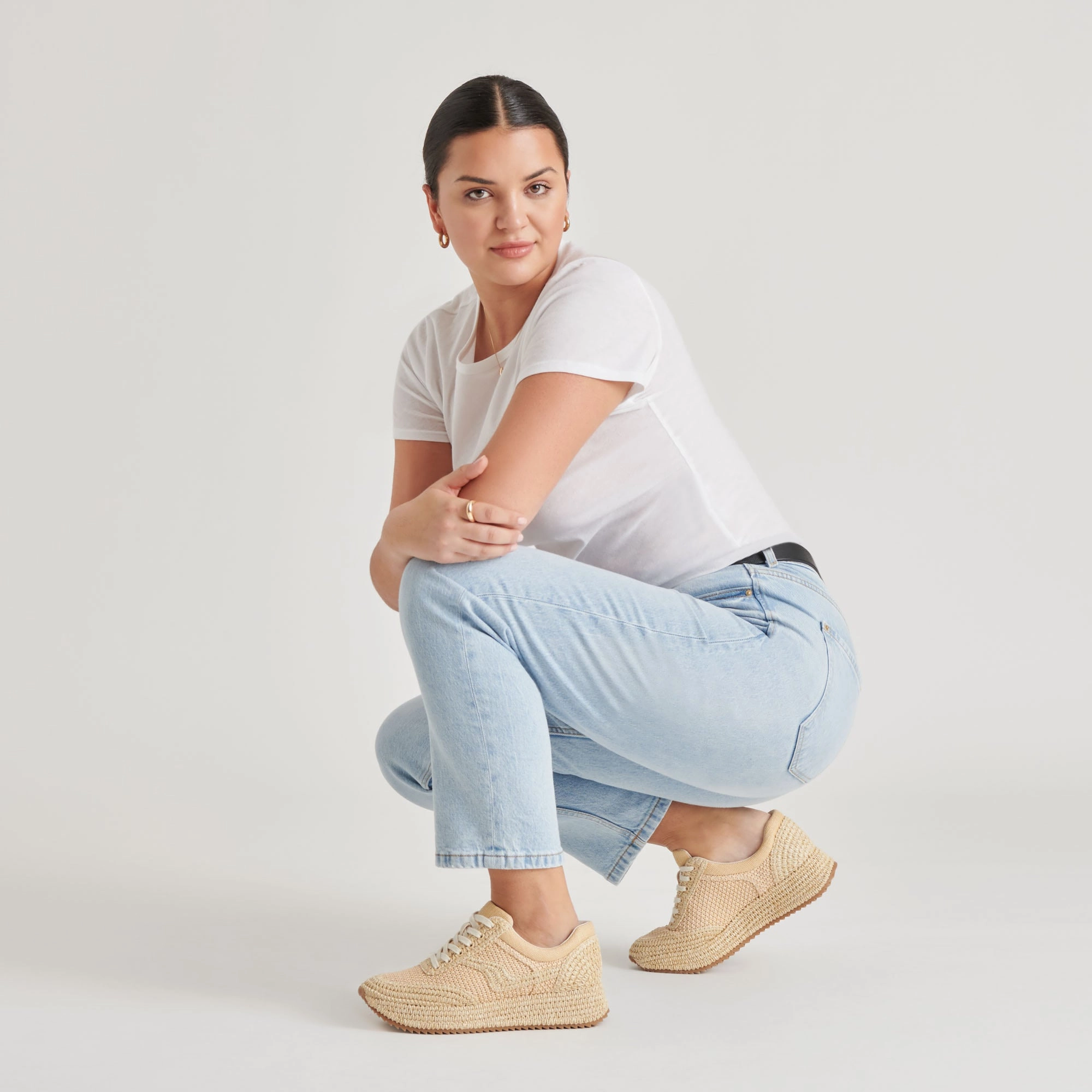 SHYLOH SNEAKERS LT NATURAL RAFFIA Breath Walk Supportive Choice