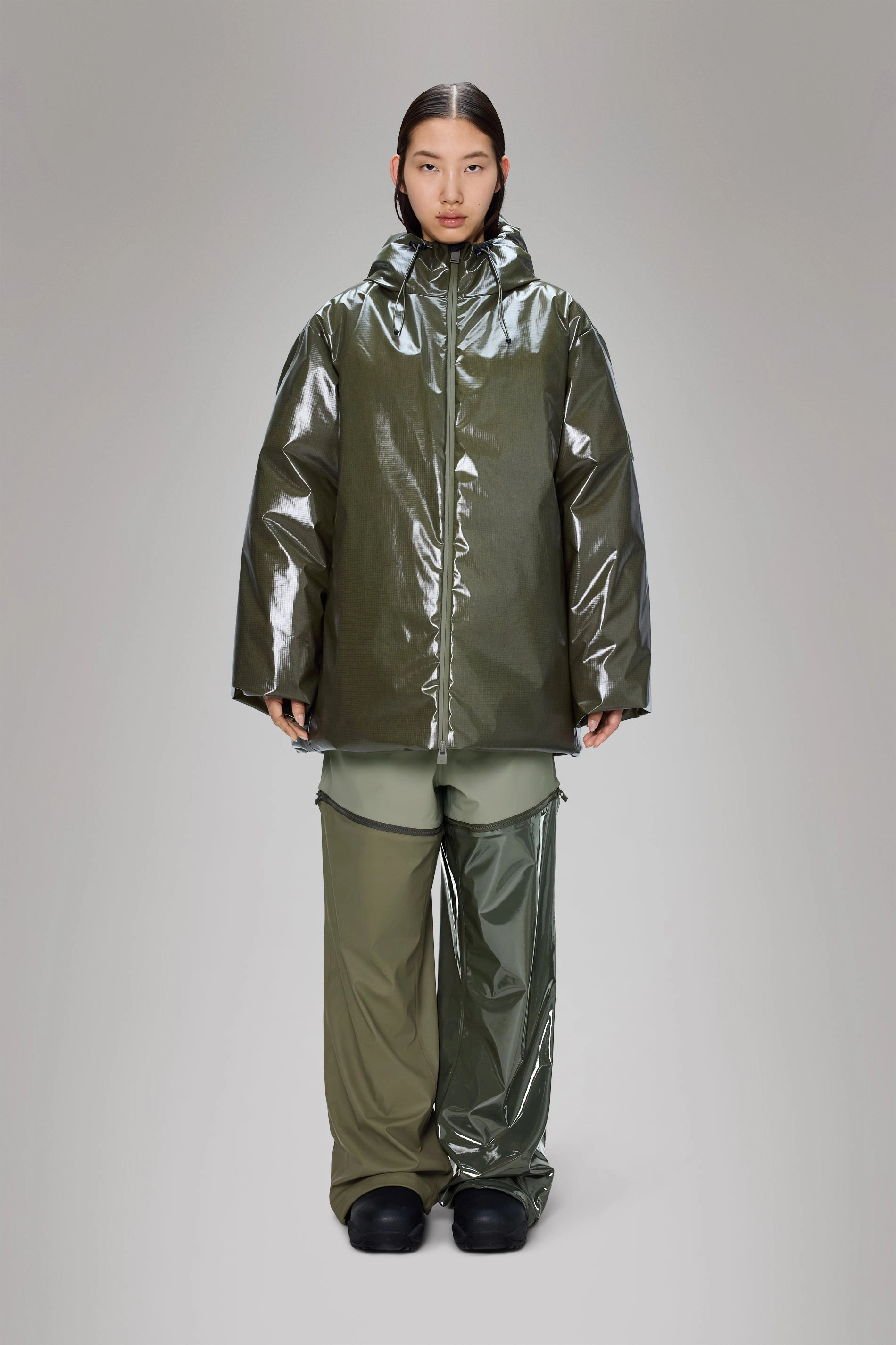 Subtle Color Tone Tear Resistant Fabric Sibu Vision Puffer Jacket