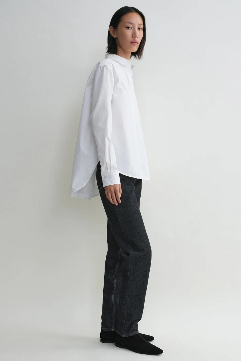 Signature Cotton Shirt Timeless elegance Poolside Lounge