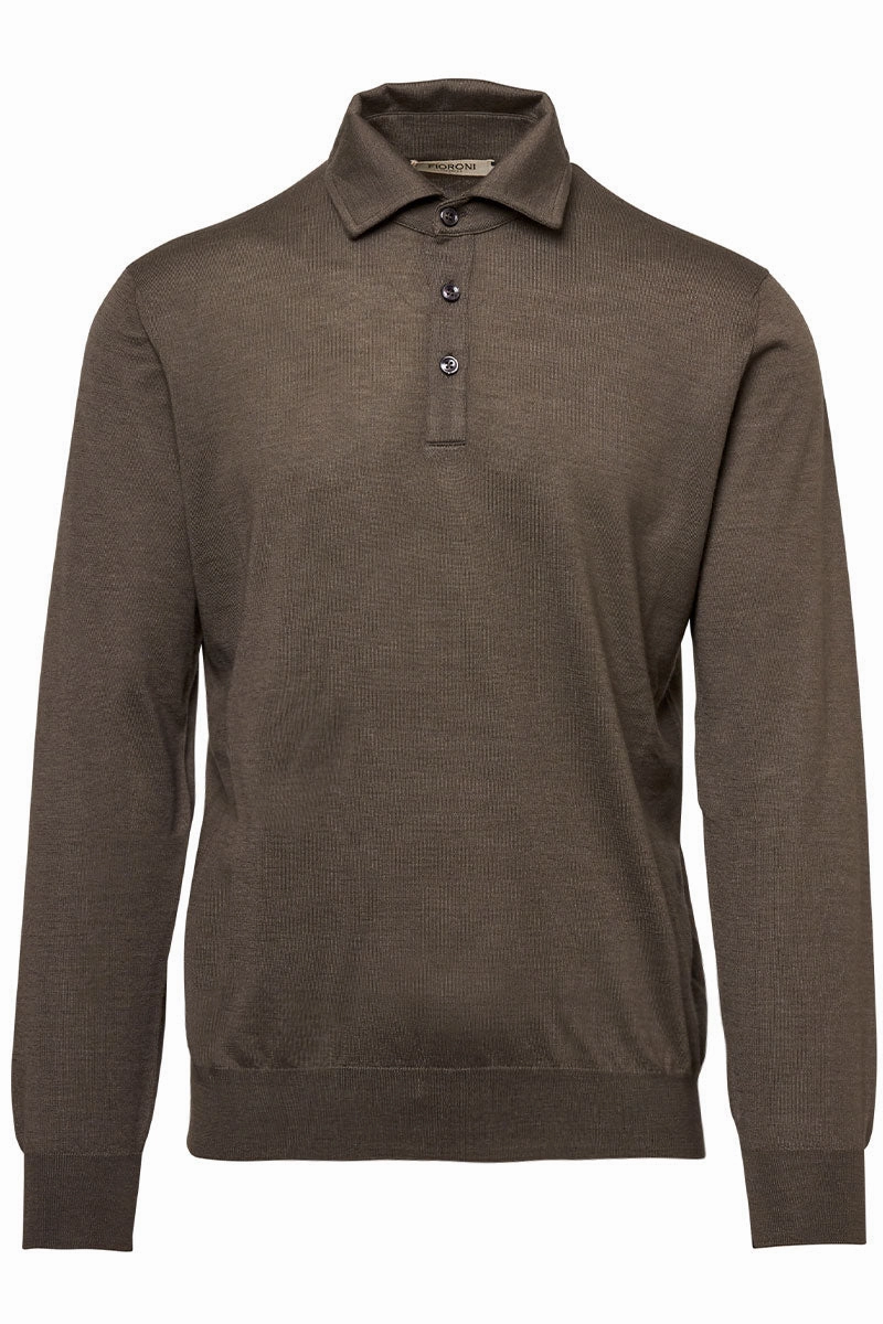 Comfy Waistband Silk Cashmere Polo