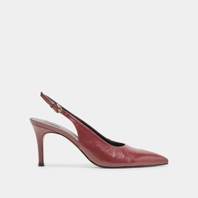 Trendy Heels ELASI HEELS OXBLOOD CRINKLE PATENT