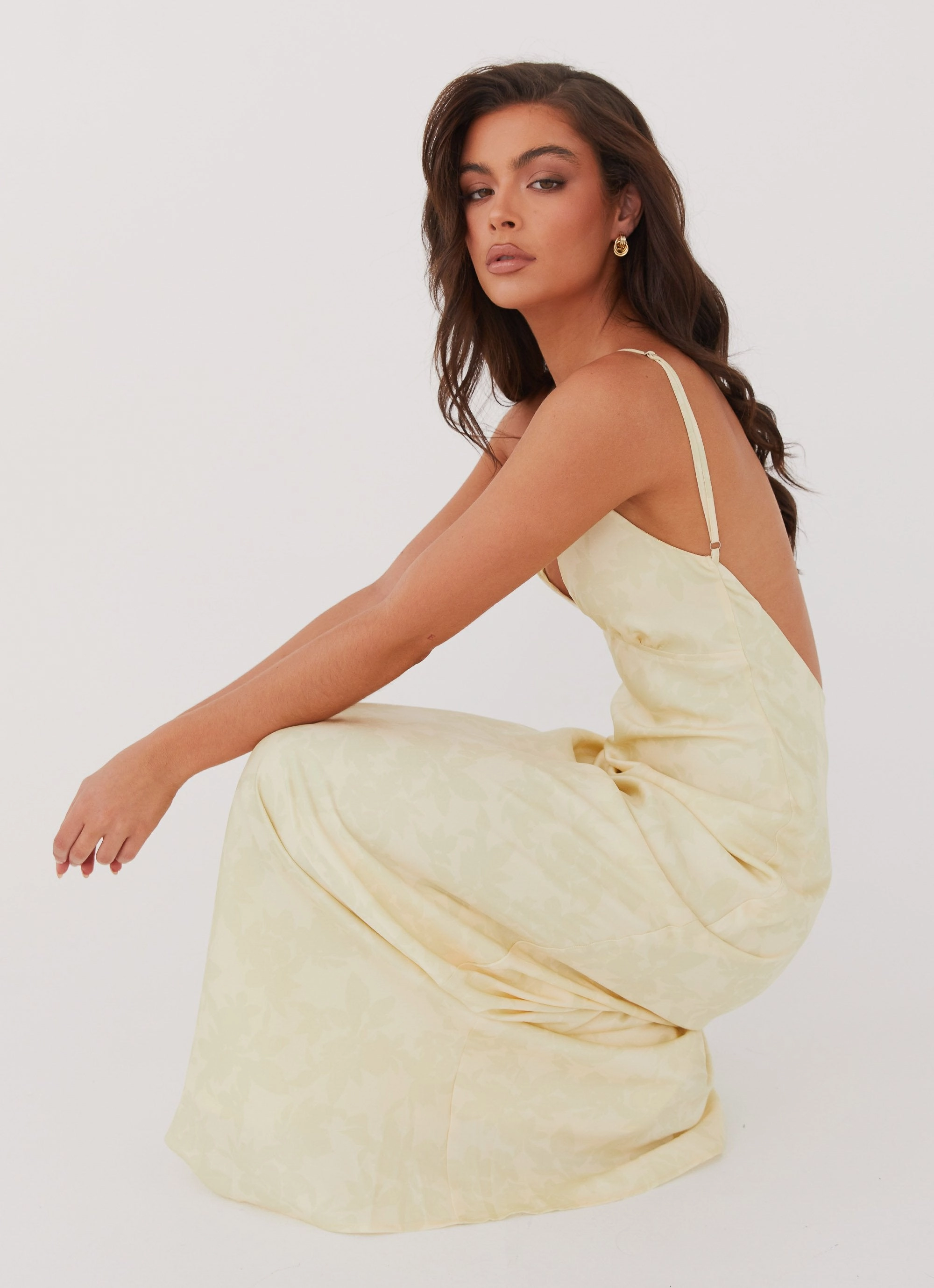 Easy Pairing Sorrento Sun Maxi Dress - Yellow Floral